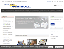 Tablet Screenshot of mobitelco.com